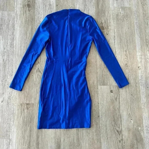 Womens Windsor Blue Long Sleeve Dress - M - Picture 4 of 7
